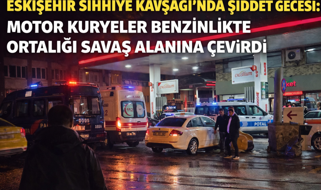 Bir tartışma nasıl bu noktaya geldi? Motor kuryelerle başlayan gerginlik