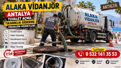 Antalya’da tuvalet, lavabo ve gider tıkanıklıkları günlük yaşamı aksatabiliyor. Su